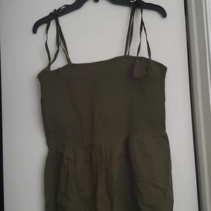 Romper-Olive Green